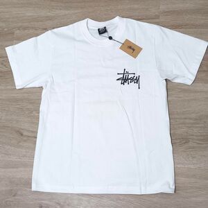 Stüssy Big Logo Tee – White (Size M) | Brand New w/ Tags